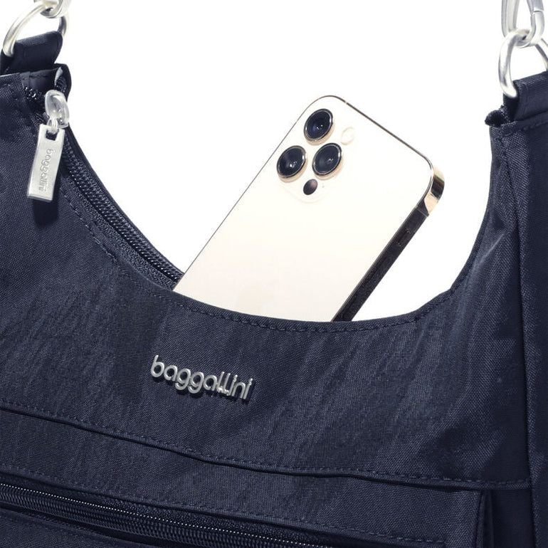 Baggallini Handbag Baggallini Modern Pocket Half Moon Bag