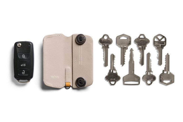 Bellroy Key Cover Plus - Third Edition - INNOVERA™ Edition - INNOVERA™ Tahini