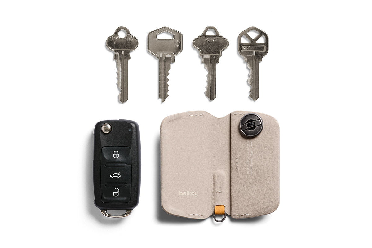 Bellroy Travel Accessories INNOVERA™ Tahini Bellroy Key Cover - Third Edition - INNOVERA™ Edition - INNOVERA™ Tahini