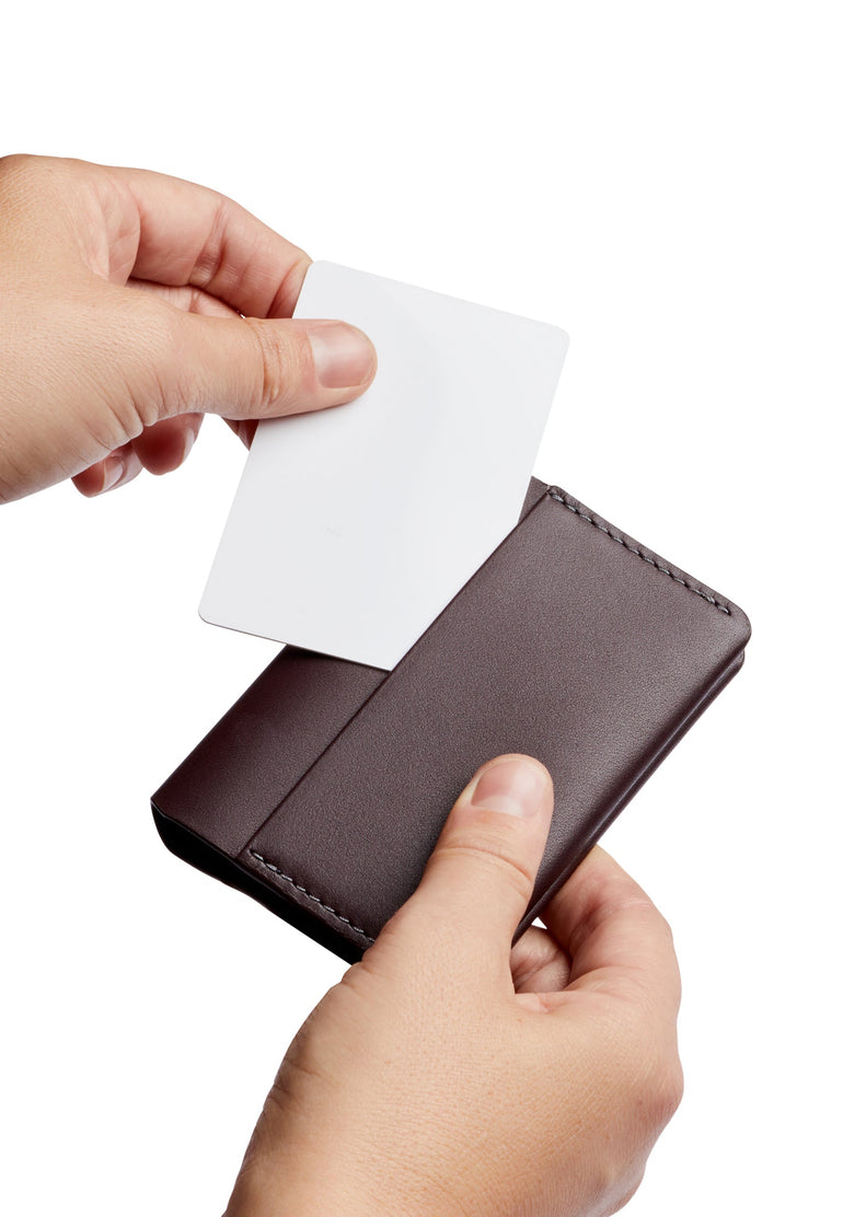 Bellroy Wallets Deep Plum Bellroy Under Cover - Deep Plum