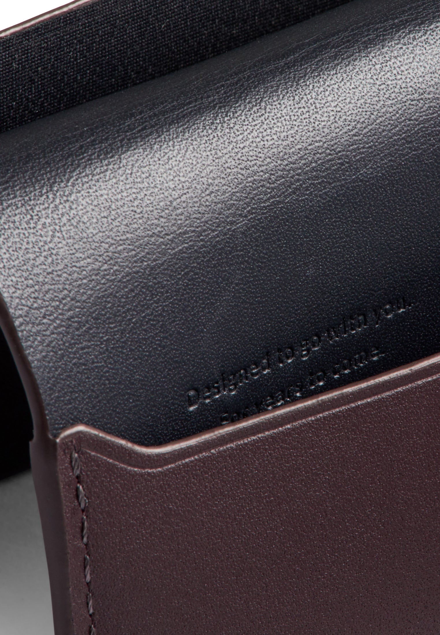 Bellroy Wallets Deep Plum Bellroy Under Cover - Deep Plum