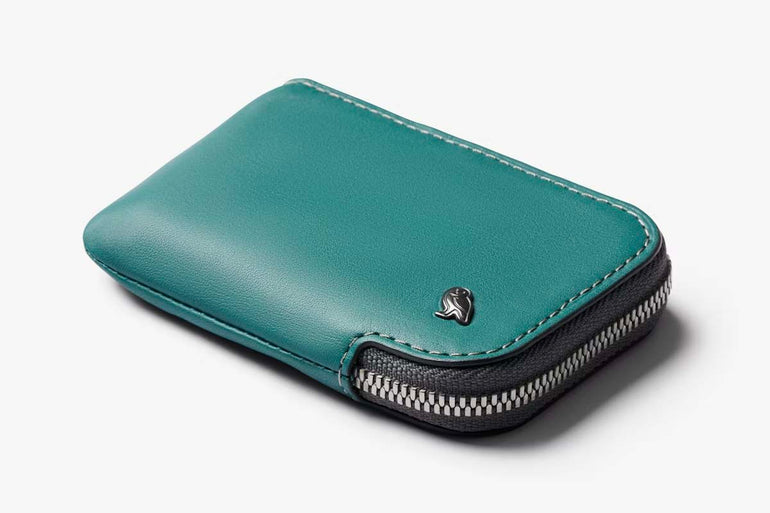 Bellroy Wallets Teal Bellroy Card Pocket - Teal