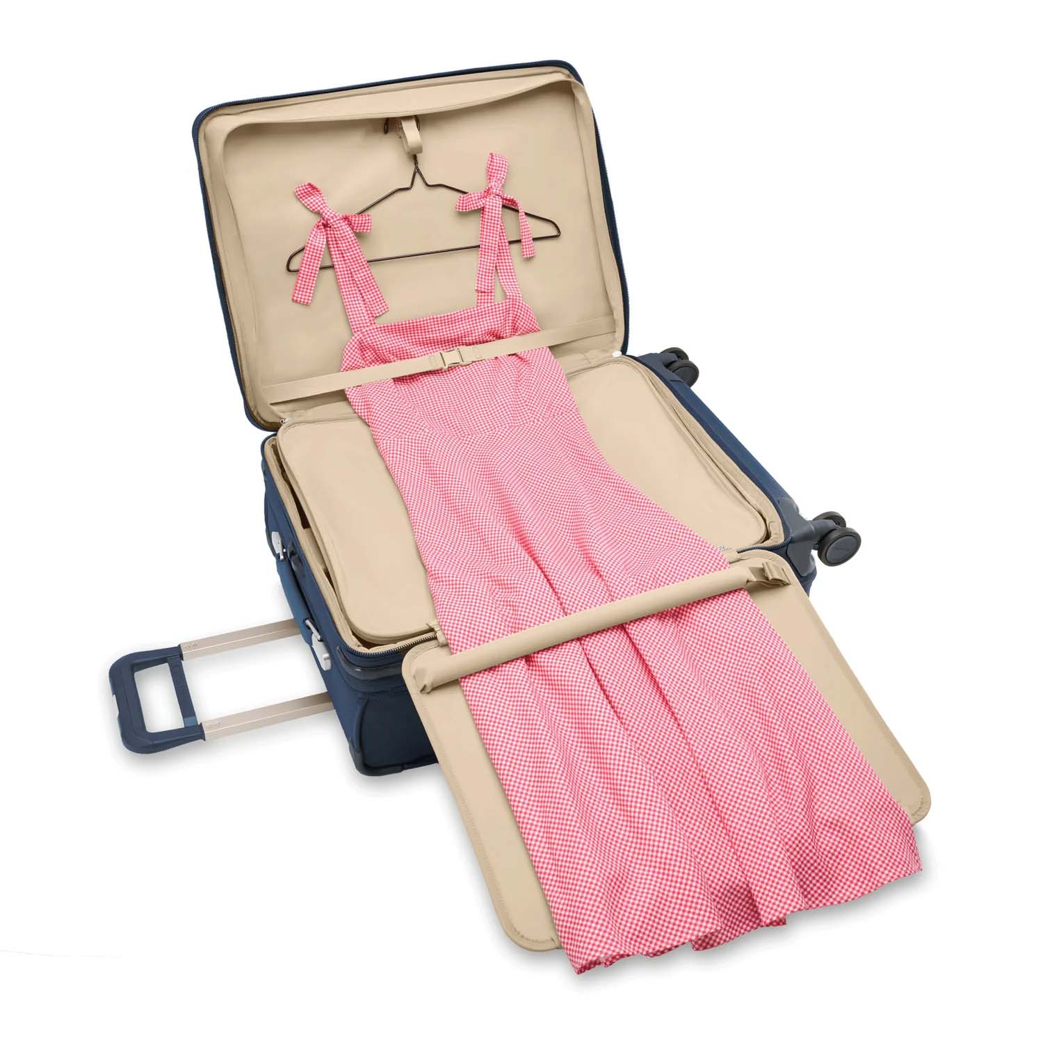 Briggs & Riley Luggage Briggs & Riley Baseline Compact Checked Medium Expandable Spinner Luggage