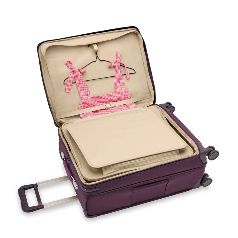 Briggs & Riley Luggage Briggs & Riley Baseline Compact Checked Medium Expandable Spinner Luggage