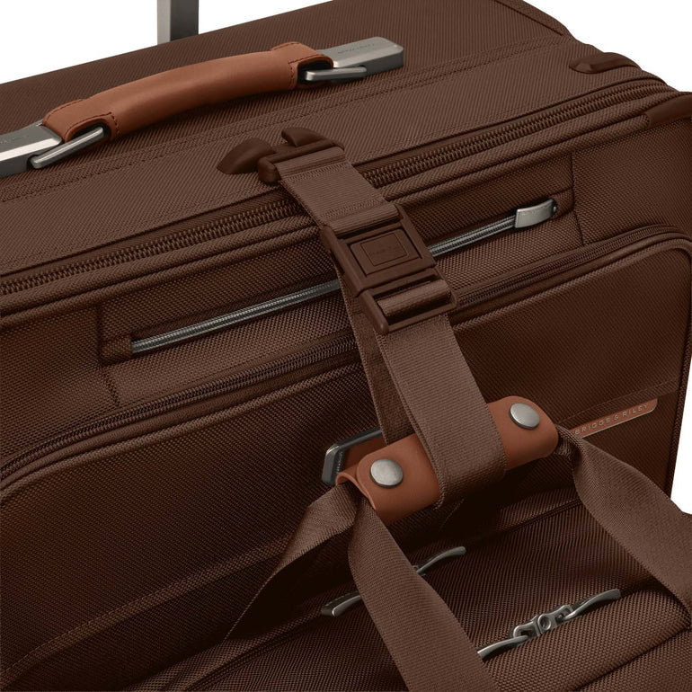 Briggs & Riley Luggage Briggs & Riley Baseline Compact Checked Medium Expandable Spinner Luggage