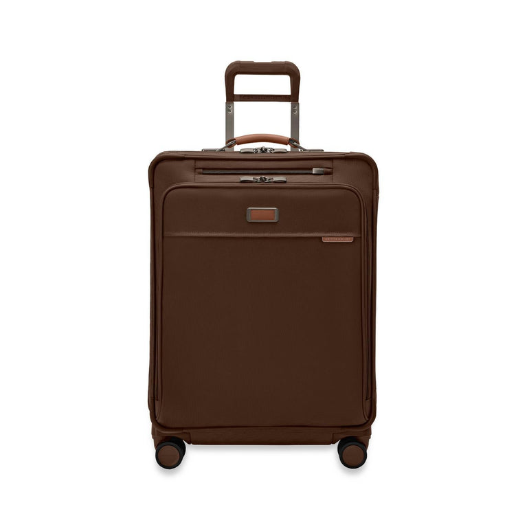 Briggs & Riley Luggage Chocolate Briggs & Riley Baseline Medium Expandable Spinner Luggage