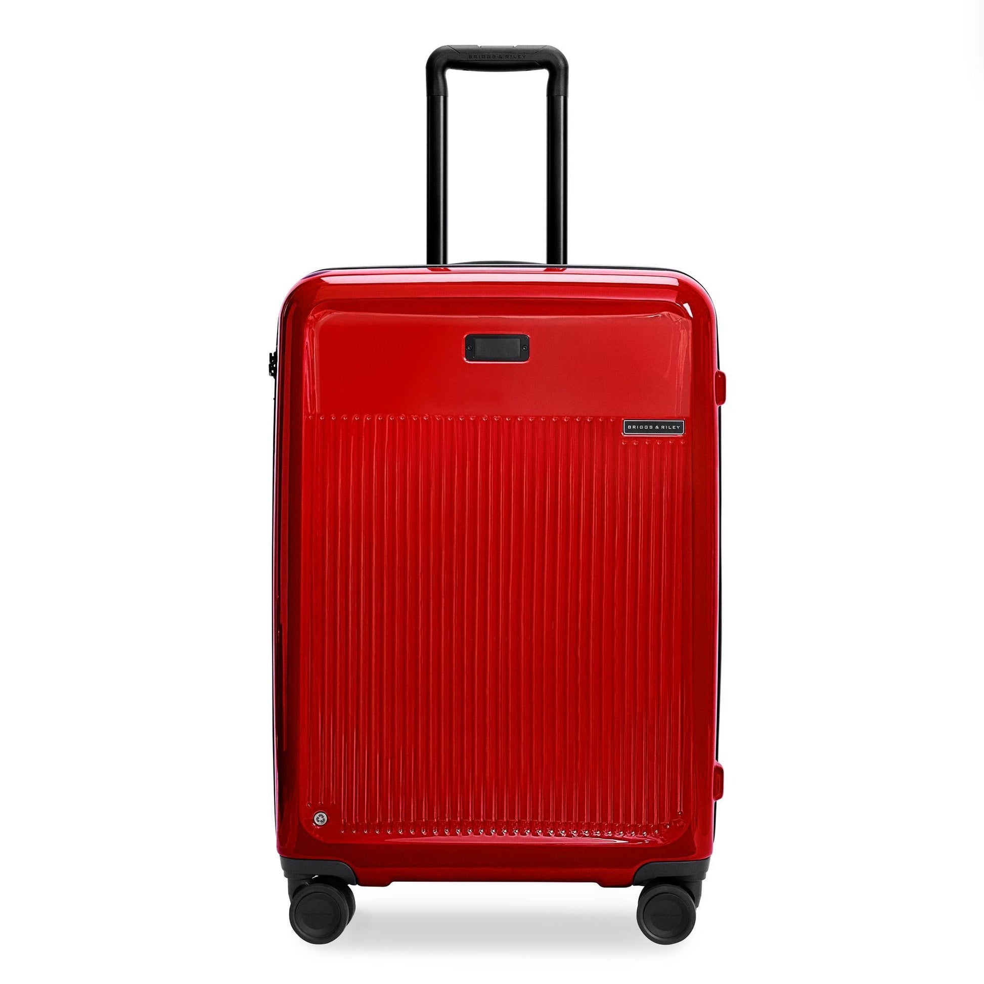 Briggs & Riley Luggage Glossy Ruby Briggs & Riley Sympatico 3.0 Medium Expandable Spinner Luggage