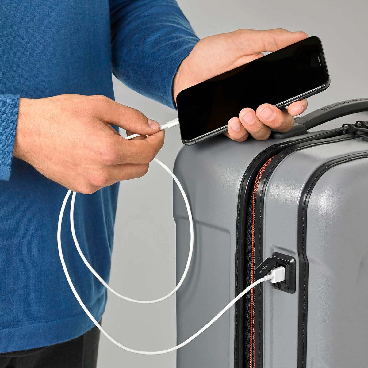 Briggs & Riley Luggage Granite Briggs & Riley Torq International 21" Carry-On Spinner Luggage