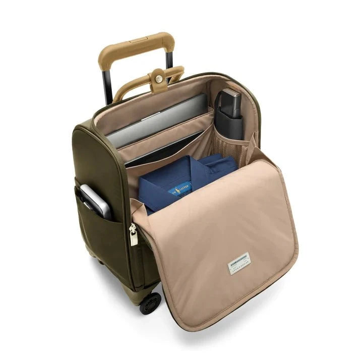 Briggs & Riley Luggage Olive Briggs & Riley Rhapsody 2.0 Wheeled Cabin Bag - Olive