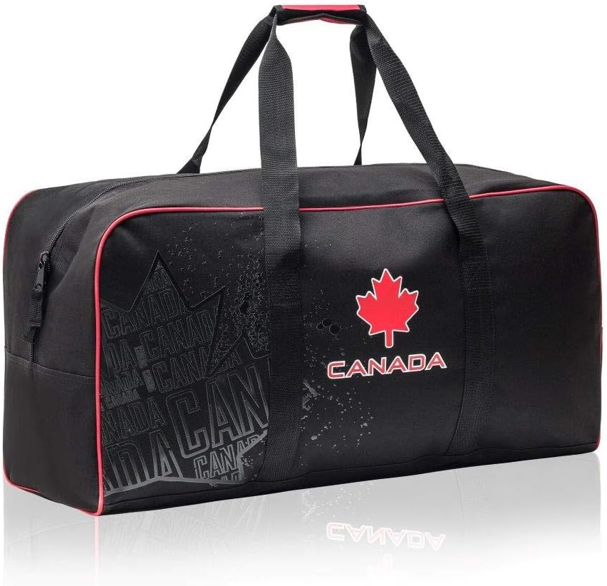 Canada Duffles Black Canada Sports Duffel Bag
