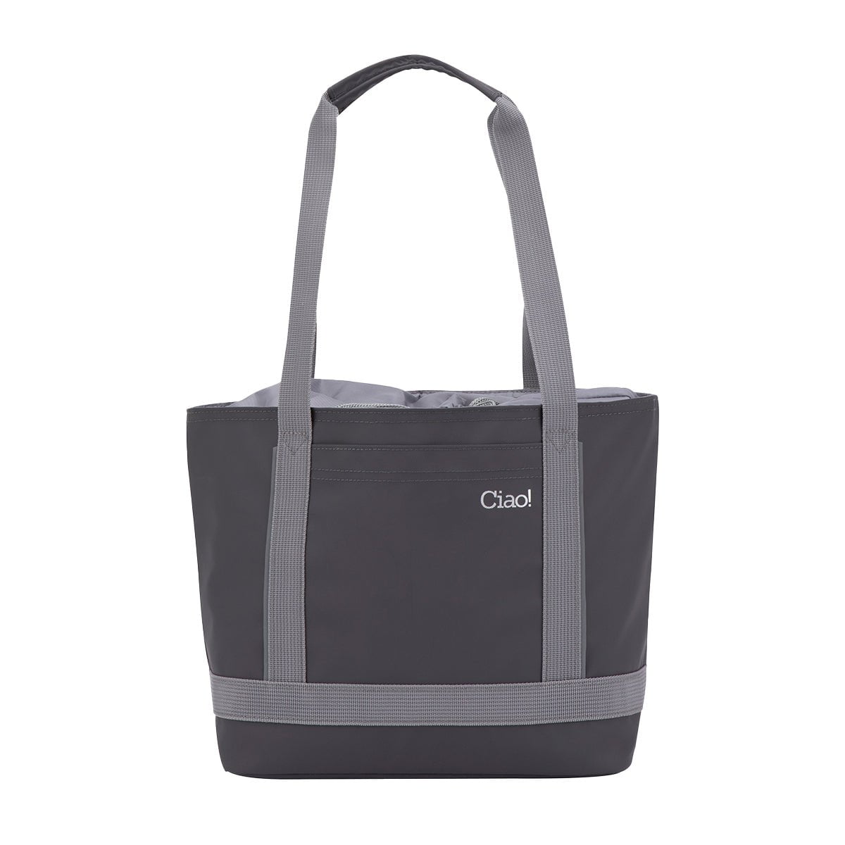 CIAO Lunch Bag Grey CIAO "Sally" Drawstring Ladies Cooler Bag