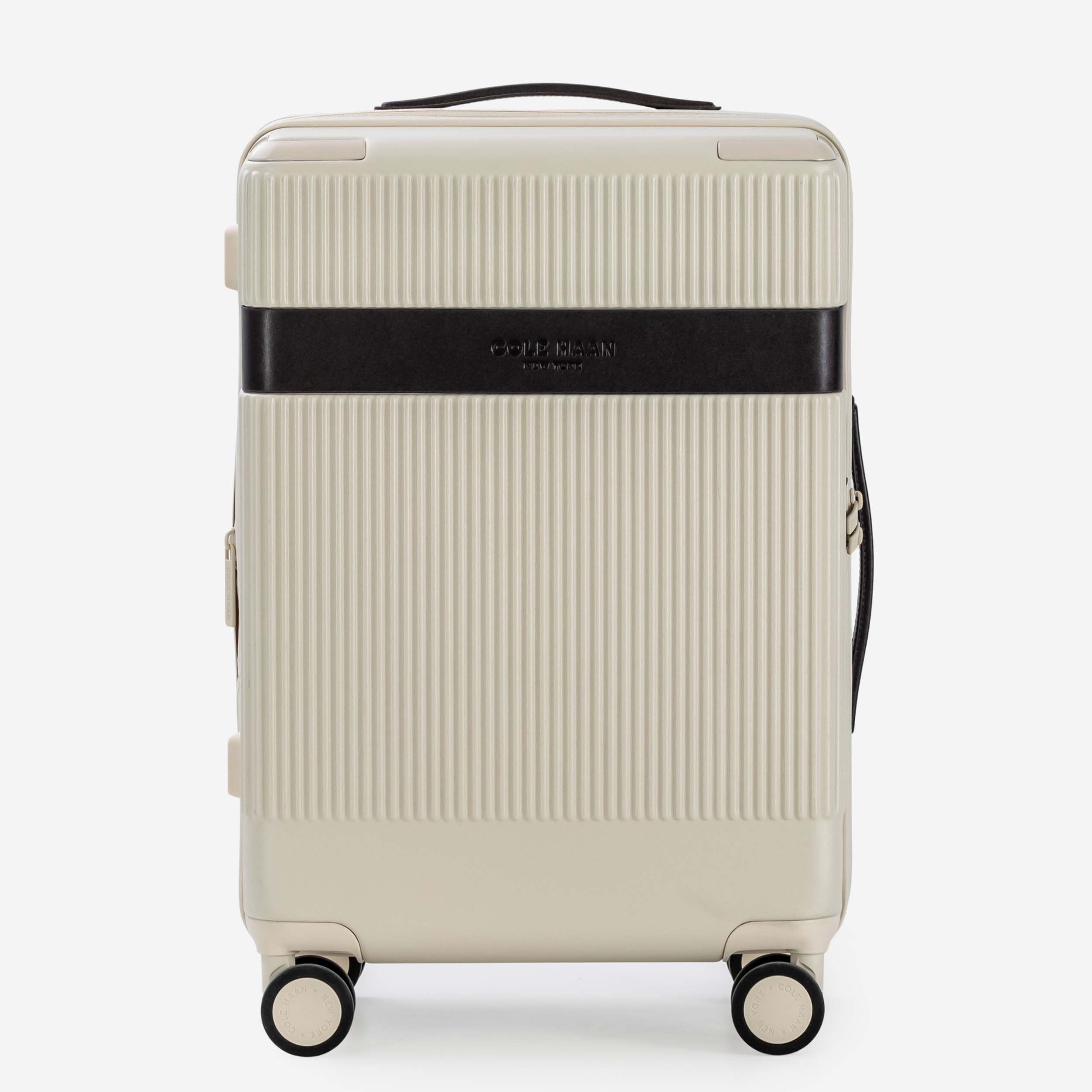 Cole Haan Luggage Birch/DNA Dark Chocolate Cole Haan Heritage Pro Premium Hardside Carry-On Luggage