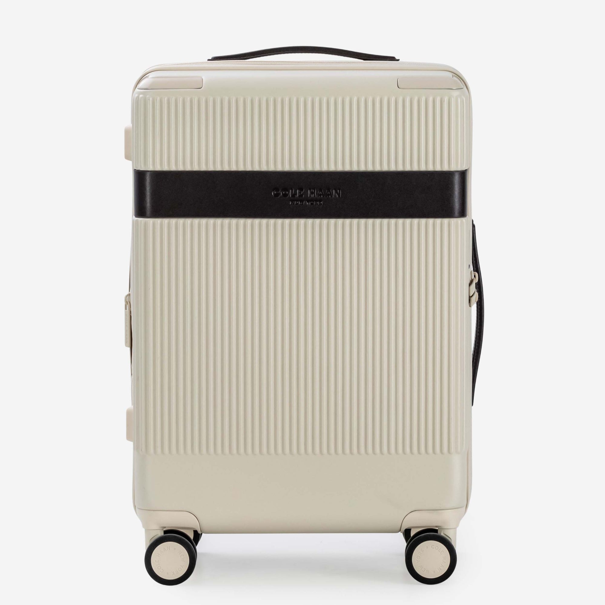 Cole Haan Luggage Birch/DNA Dark Chocolate Cole Haan Heritage Pro Premium Hardside Carry-On Luggage
