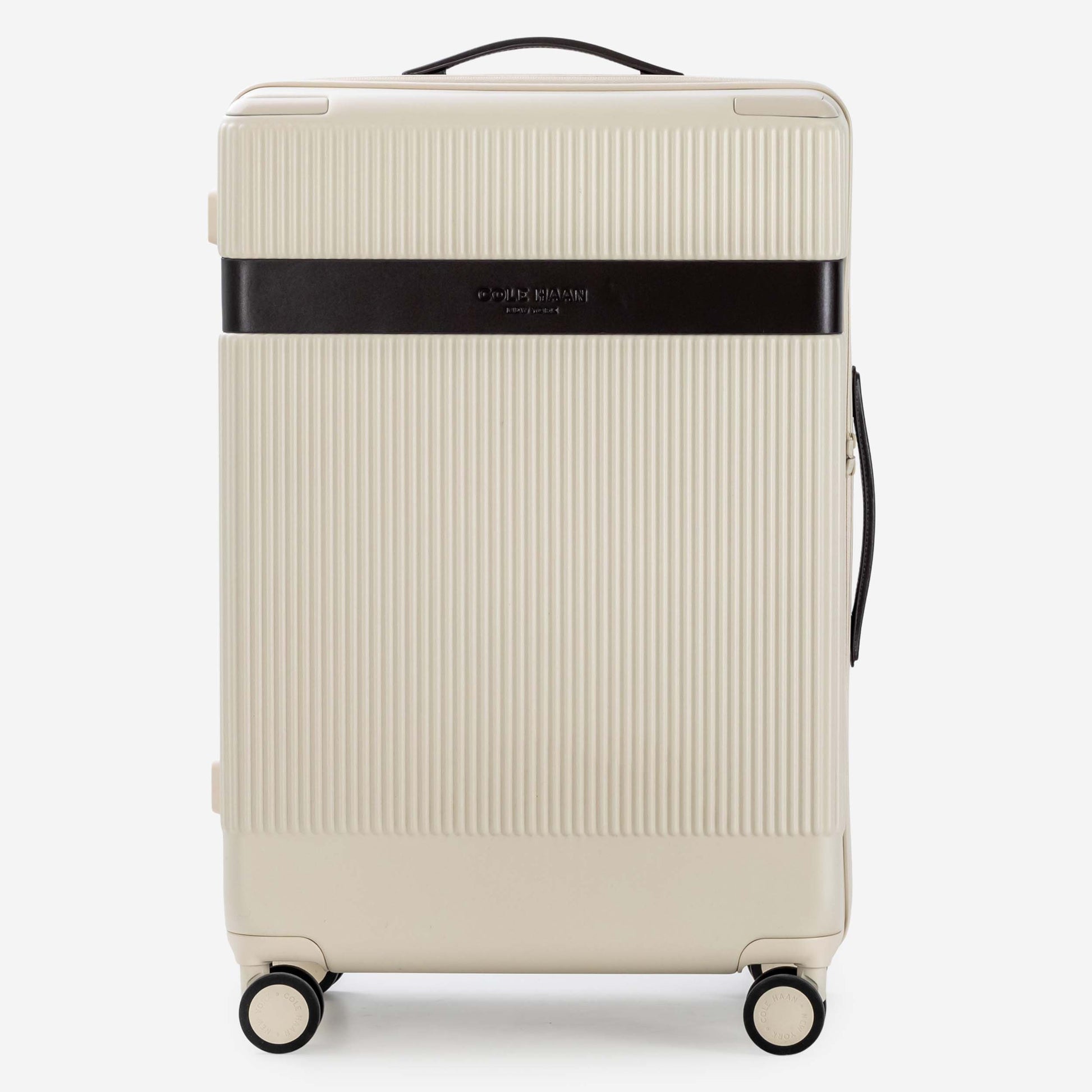 Cole Haan Luggage Birch/DNA Dark Chocolate Cole Haan Heritage Pro Premium Hardside Medium Checked Luggage