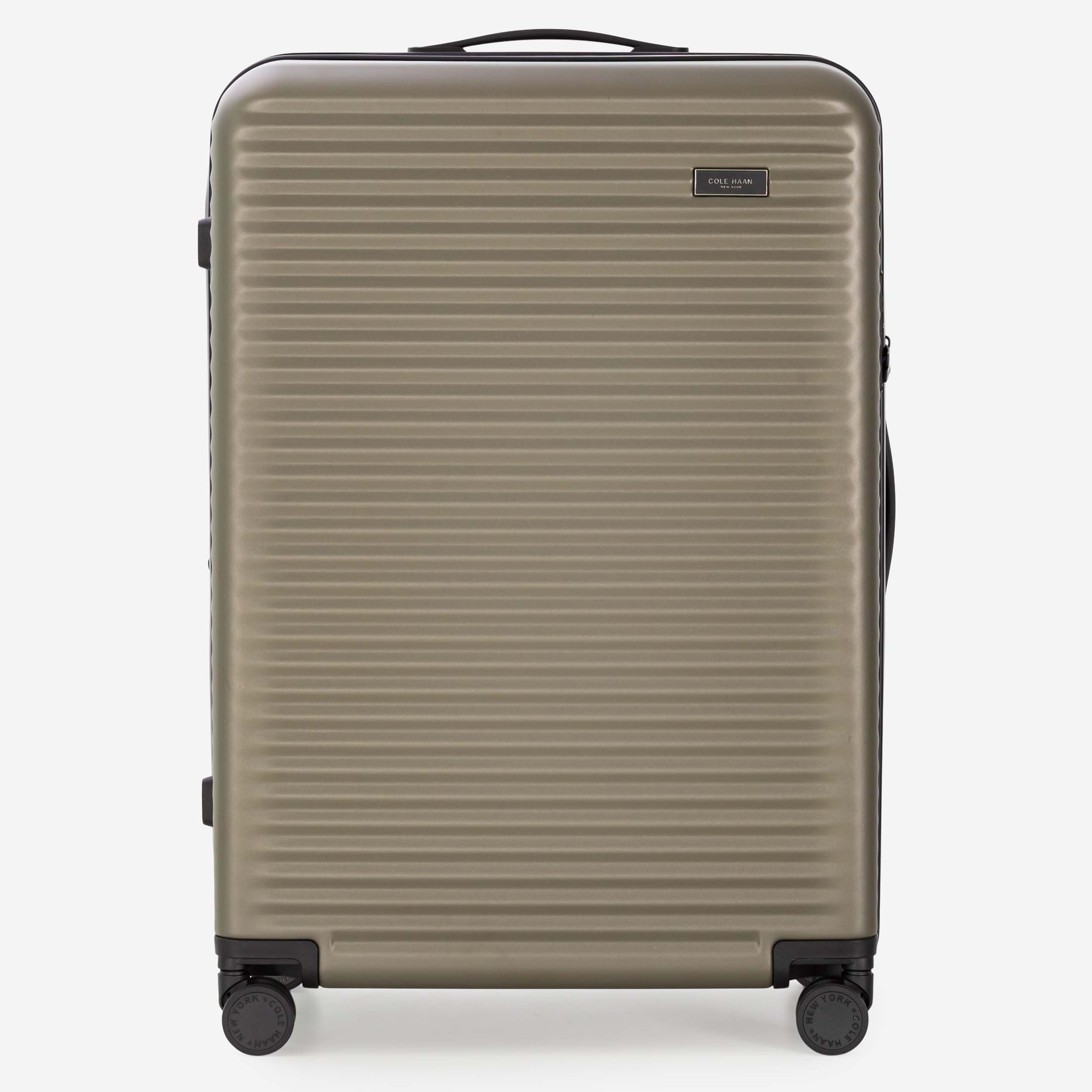 Cole Haan Luggage Deep Olive Cole Haan Traverse Series Premium Hardside Large Checked Luggage