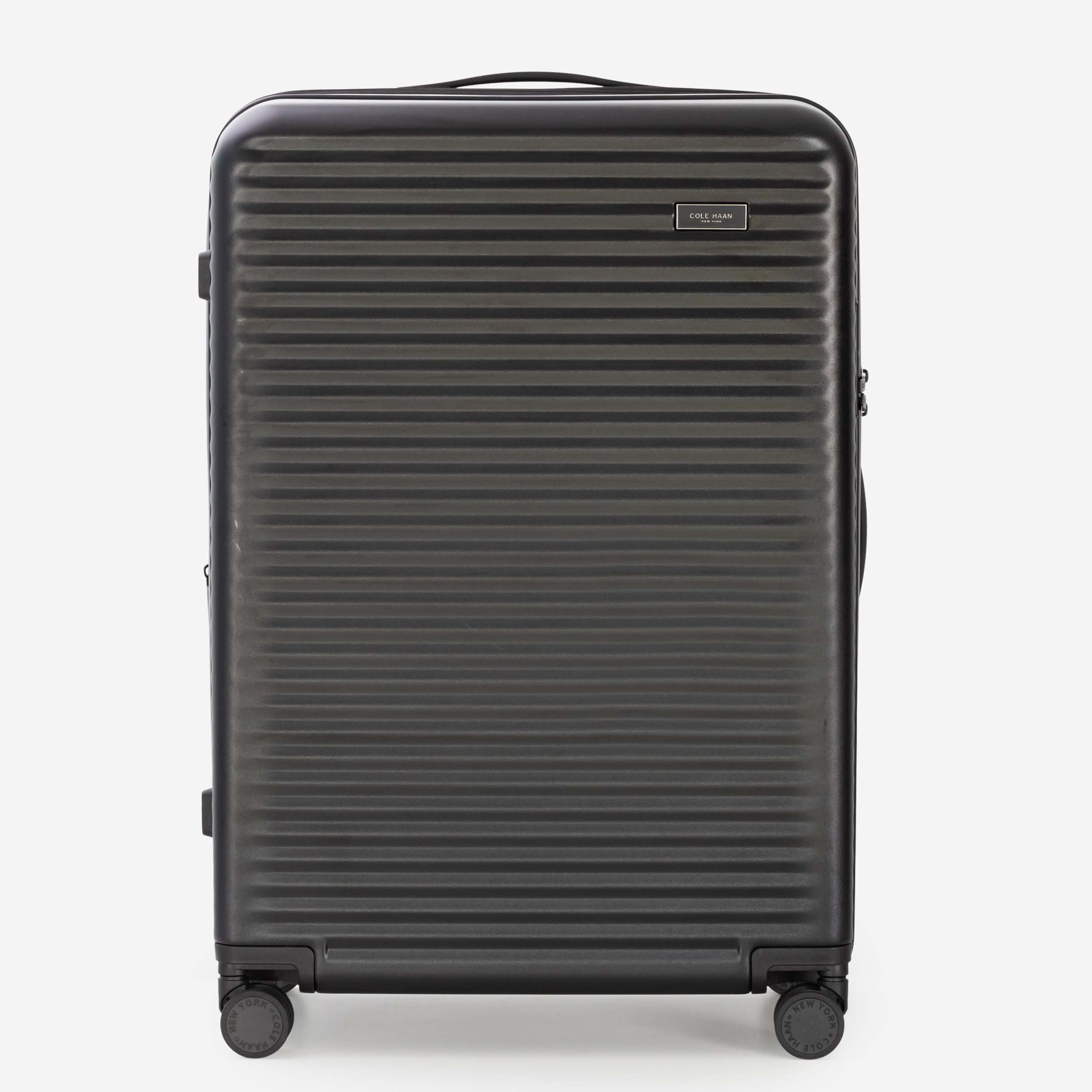 Cole Haan Luggage DNA Black Cole Haan Traverse Series Premium Hardside Large Checked Luggage