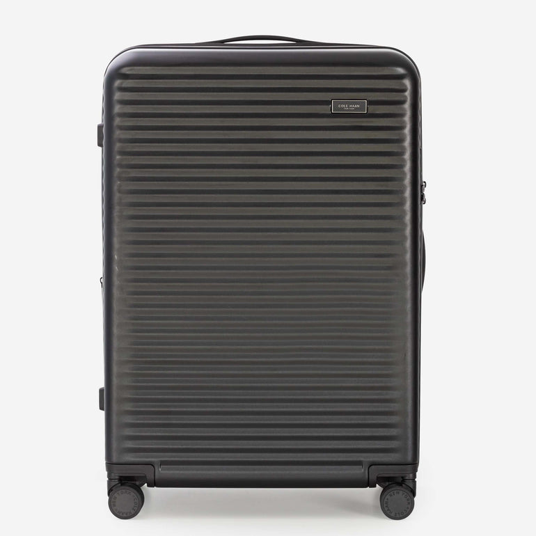 Cole Haan Luggage DNA Black Cole Haan Traverse Series Premium Hardside Large Checked Luggage