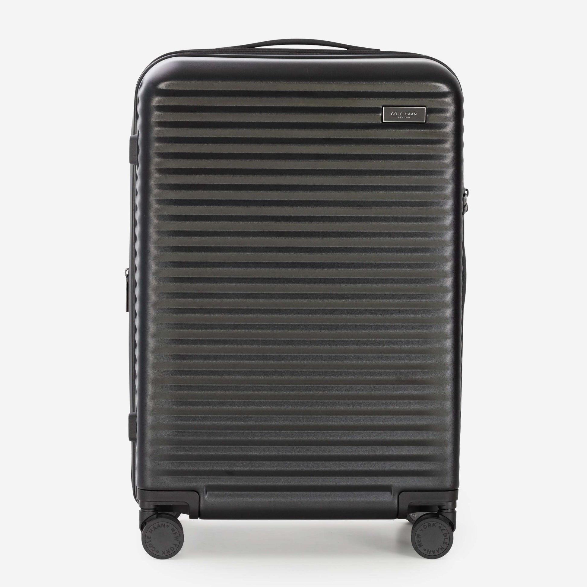 Cole Haan Luggage DNA Black Cole Haan Traverse Series Premium Hardside Medium Checked Luggage