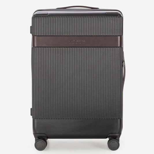 Cole Haan Luggage DNA Black/DNA Dark Chocolate Cole Haan Heritage Pro Premium Hardside Medium Checked Luggage
