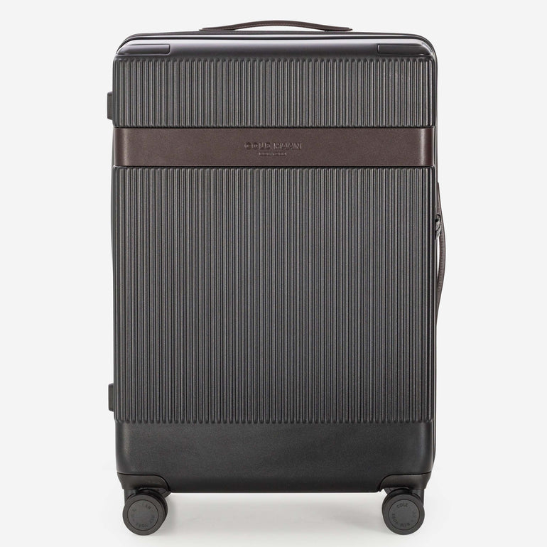 Cole Haan Luggage DNA Black/DNA Dark Chocolate Cole Haan Heritage Pro Premium Hardside Medium Checked Luggage