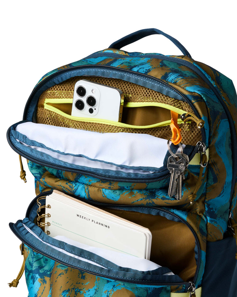 Cotopaxi Backpacks Brush Clouds Indigo Cotopaxi Tasra 16L Daypack - Brush Clouds Indigo