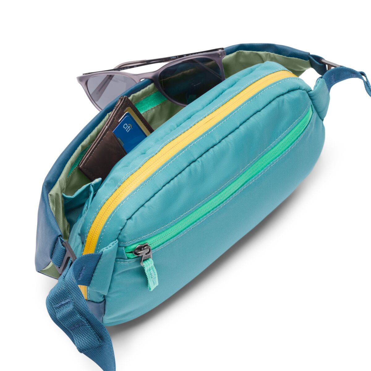 Cotopaxi Waist Pouches Abyss/Coastal Cotopaxi Coso 2L Hip Pack - Cada Día - Abyss/Coastal