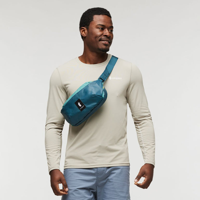 Cotopaxi Waist Pouches Blue Smoke/Live Oak Cotopaxi Coso 2L Hip Pack - Cada Día - Blue Smoke/Live Oak