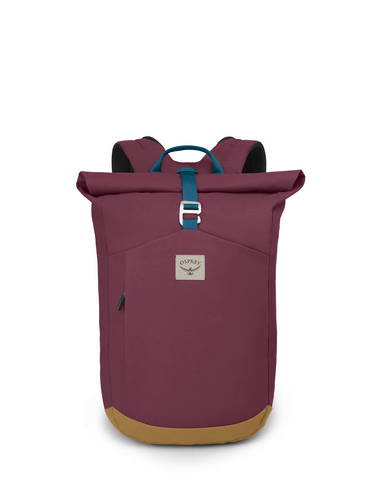 Osprey Arcane Roll Top Backpack - Allium Red/Brindle Brown