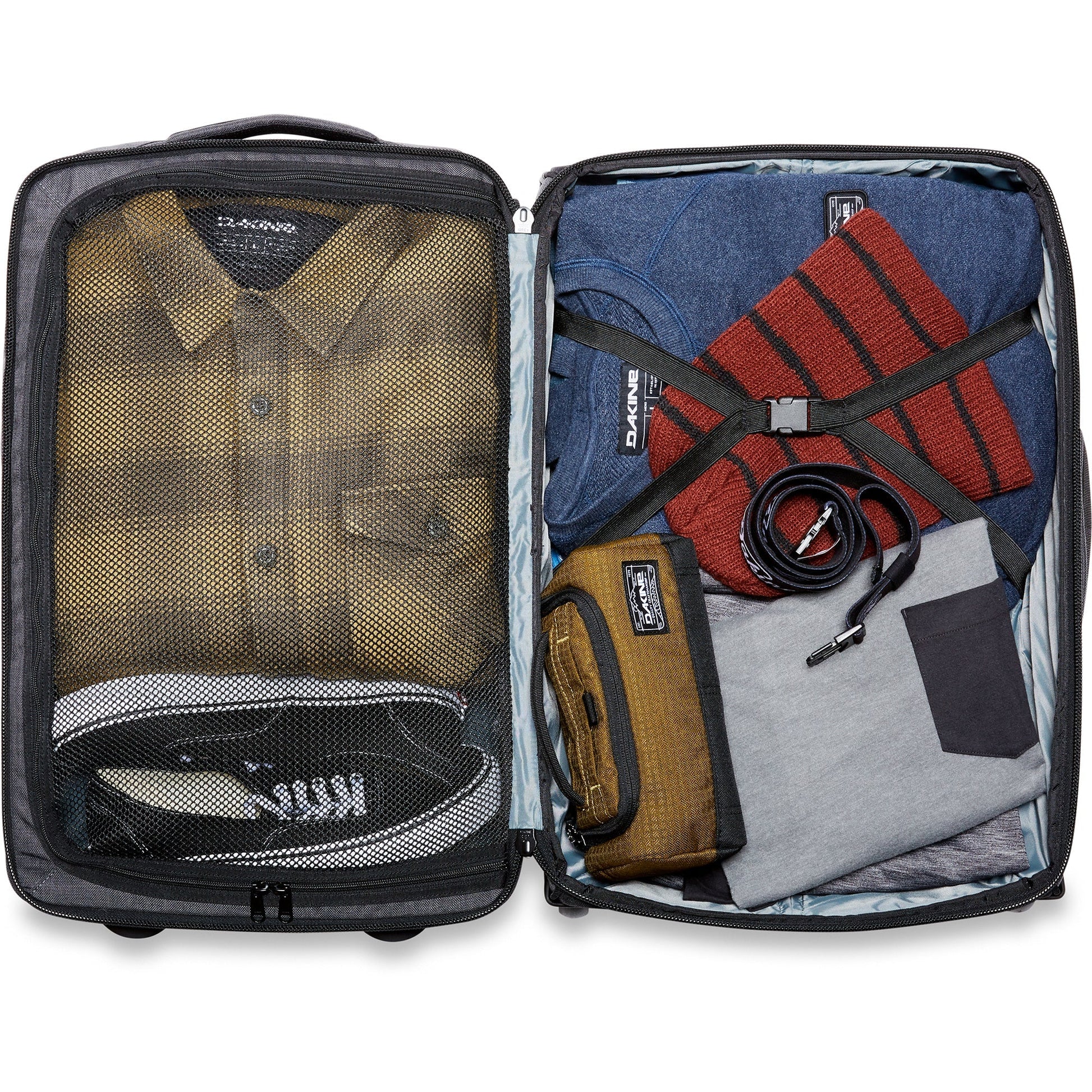 Dakine Luggage Carbon Dakine Carry On Roller Bag 42L - Carbon