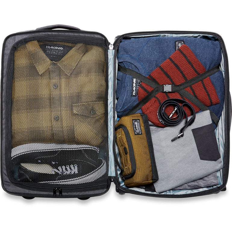 Dakine Luggage Carbon Dakine Carry On Roller Bag 42L - Carbon