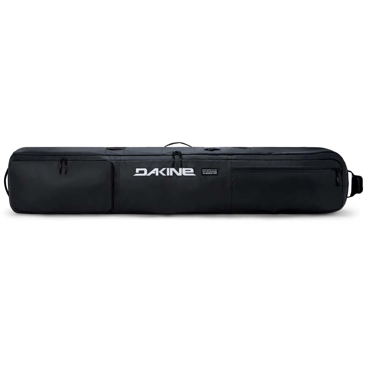 Dakine Ski Bag Black Coated Dakine Fall Line Ski Roller Bag 190cm - Black Coated