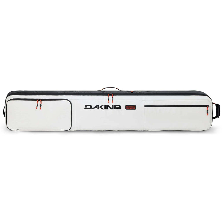 Dakine Ski Bag White Coated Dakine Fall Line Ski Roller Bag 175cm - White Coated