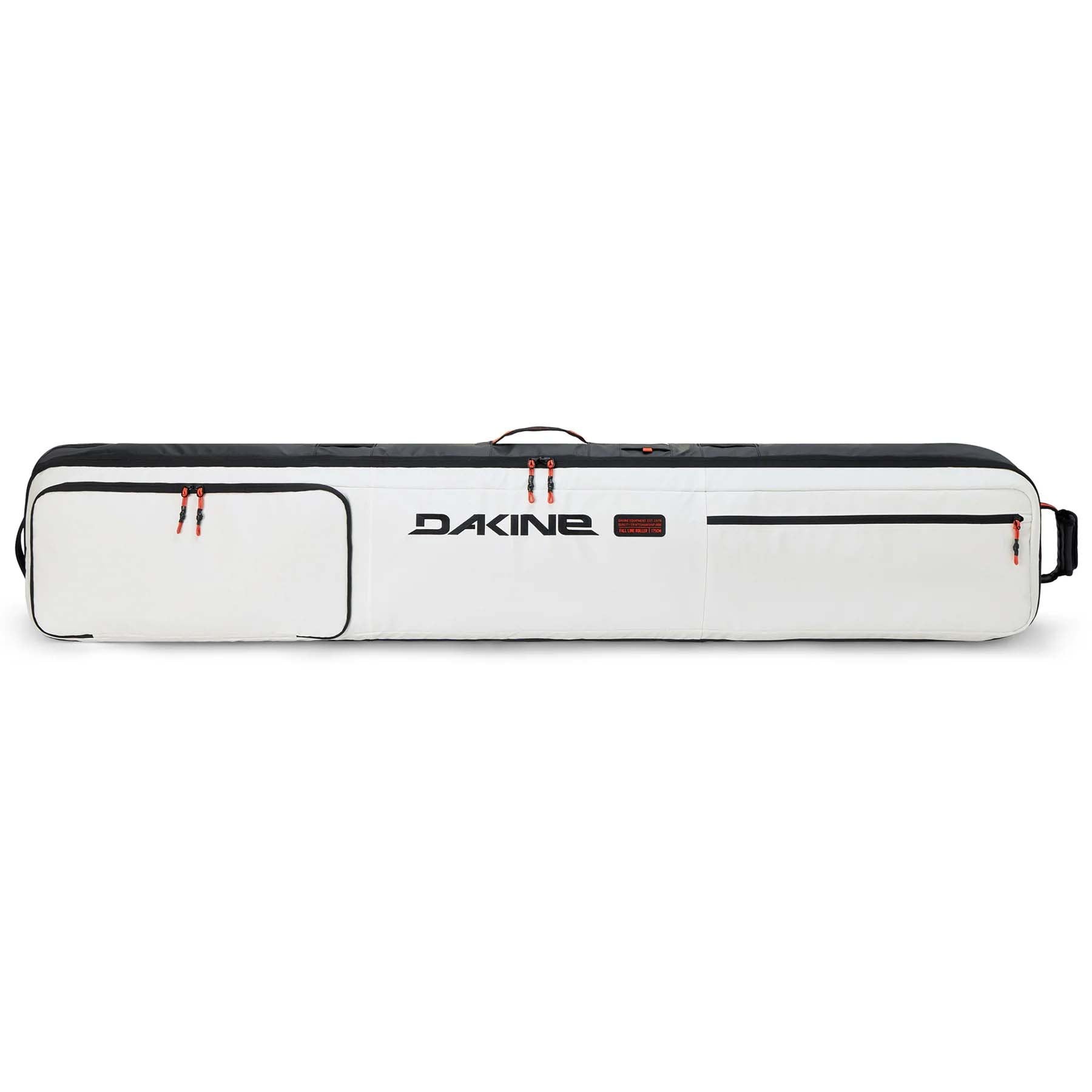 Dakine Ski Bag White Coated Dakine Fall Line Ski Roller Bag 190cm - White Coated