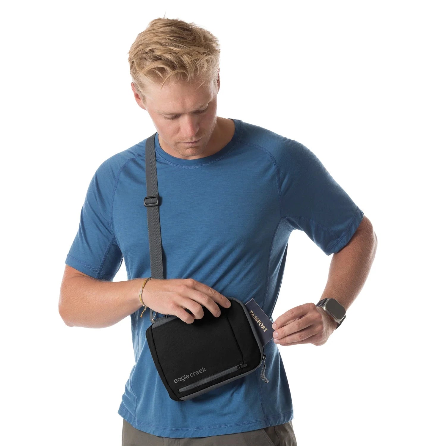 Eagle Creek Cross-Body Bag Eagle Creek Stash RFID Crossbody Bag