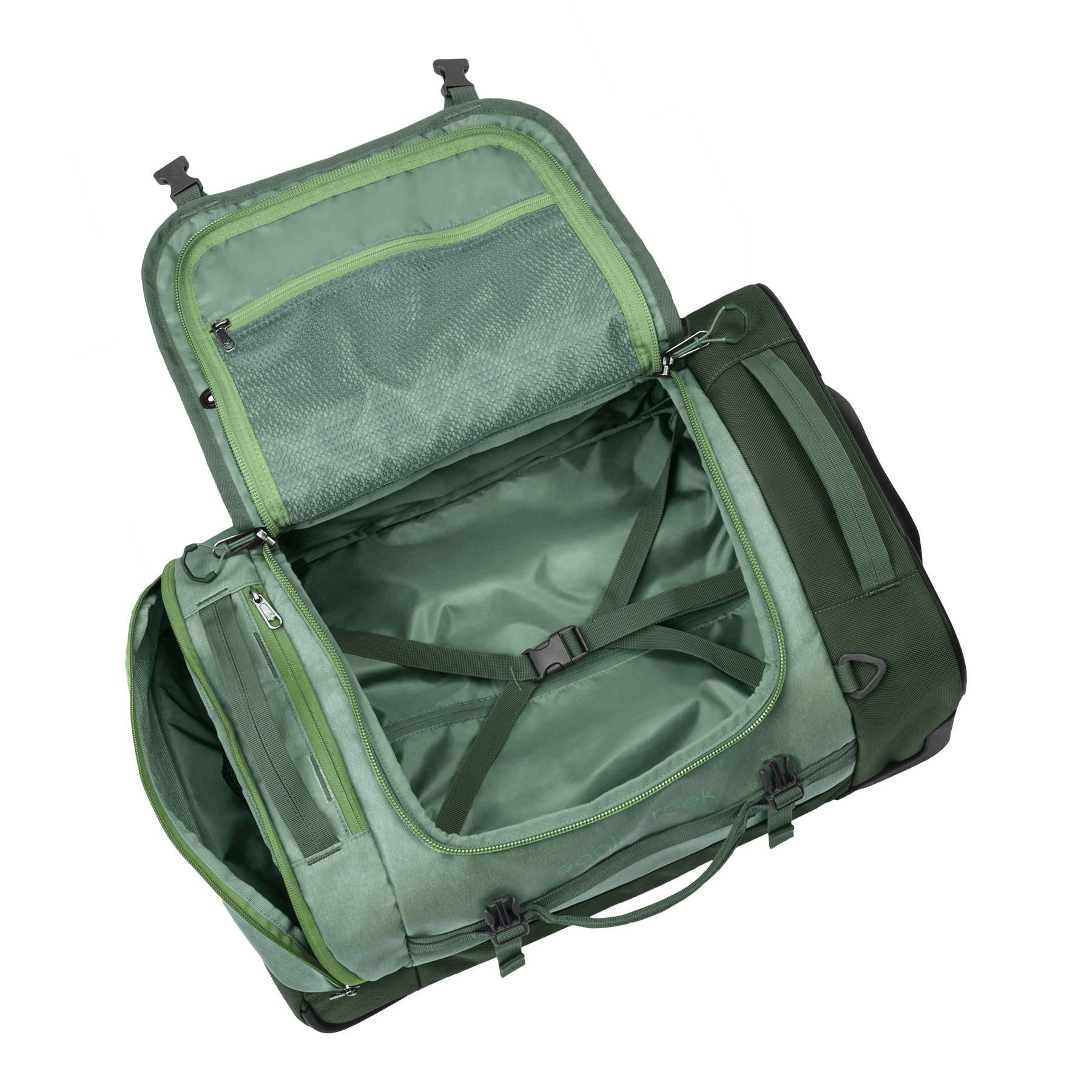 Eagle Creek Luggage Duck Green Eagle Creek Cargo Hauler XT Wheeled Duffel International Carry On