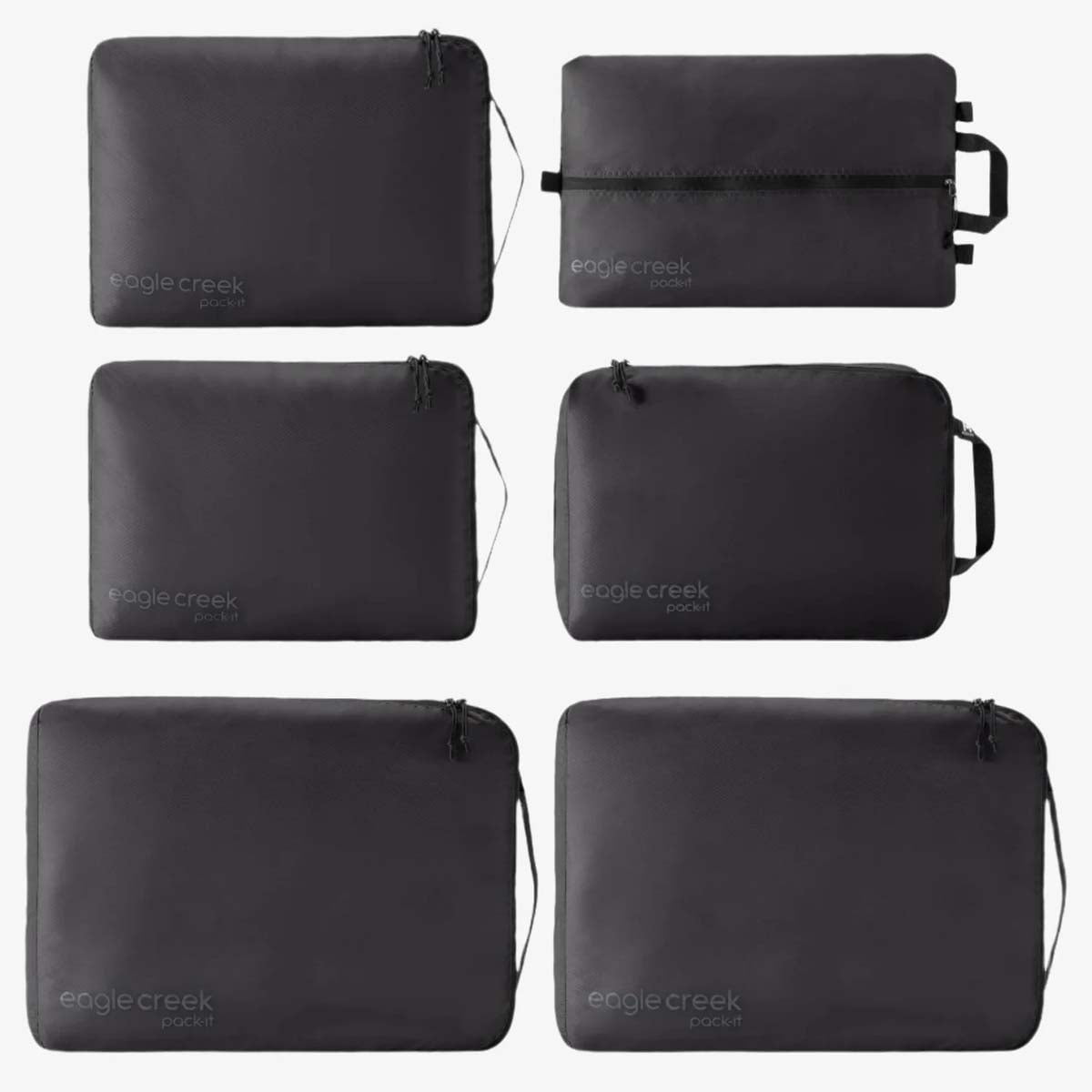 Eagle Creek Travel Accessories Black Eagle Creek Pack-It Isolate Extended Stay Set