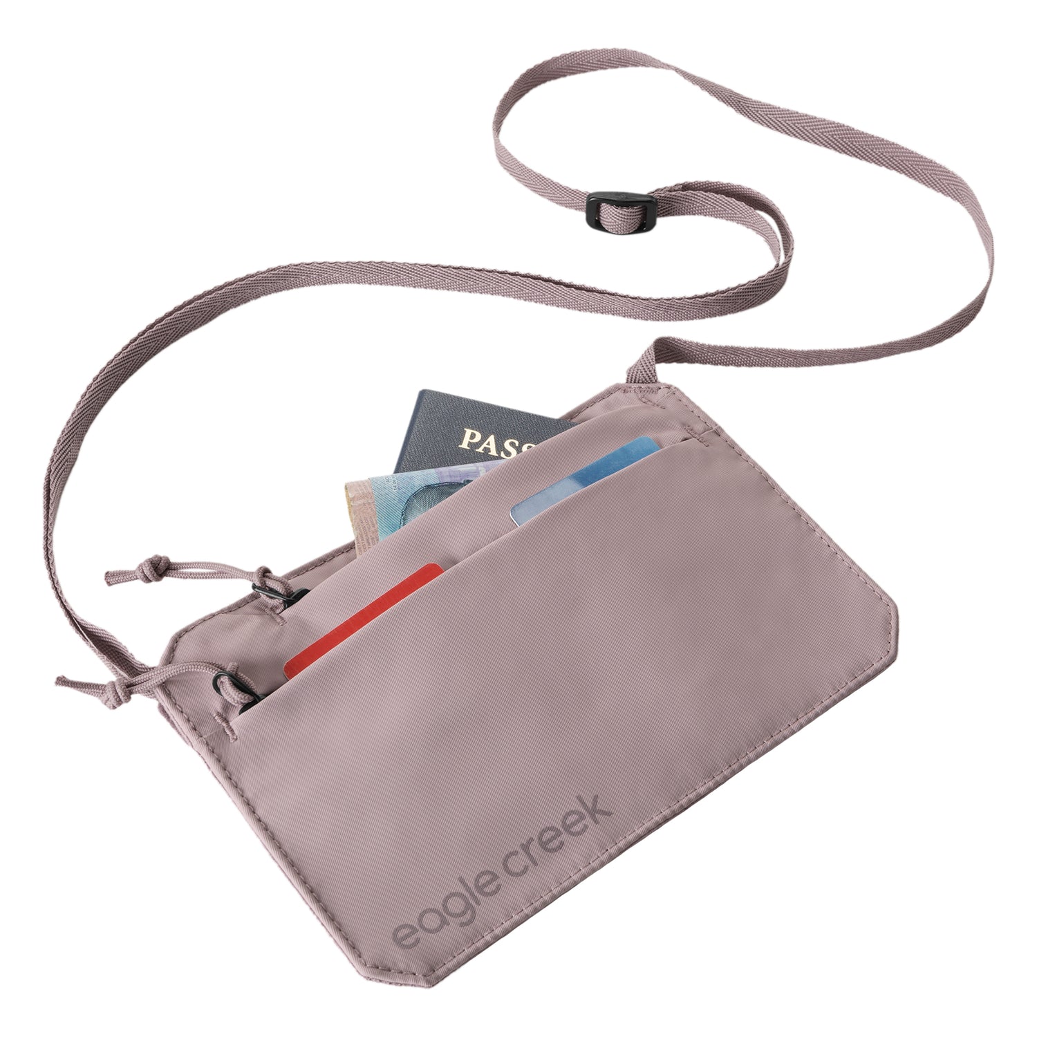 Eagle Creek Travel Accessories Orchid Eagle Creek Undercover RFID Neck Wallet - Orchid