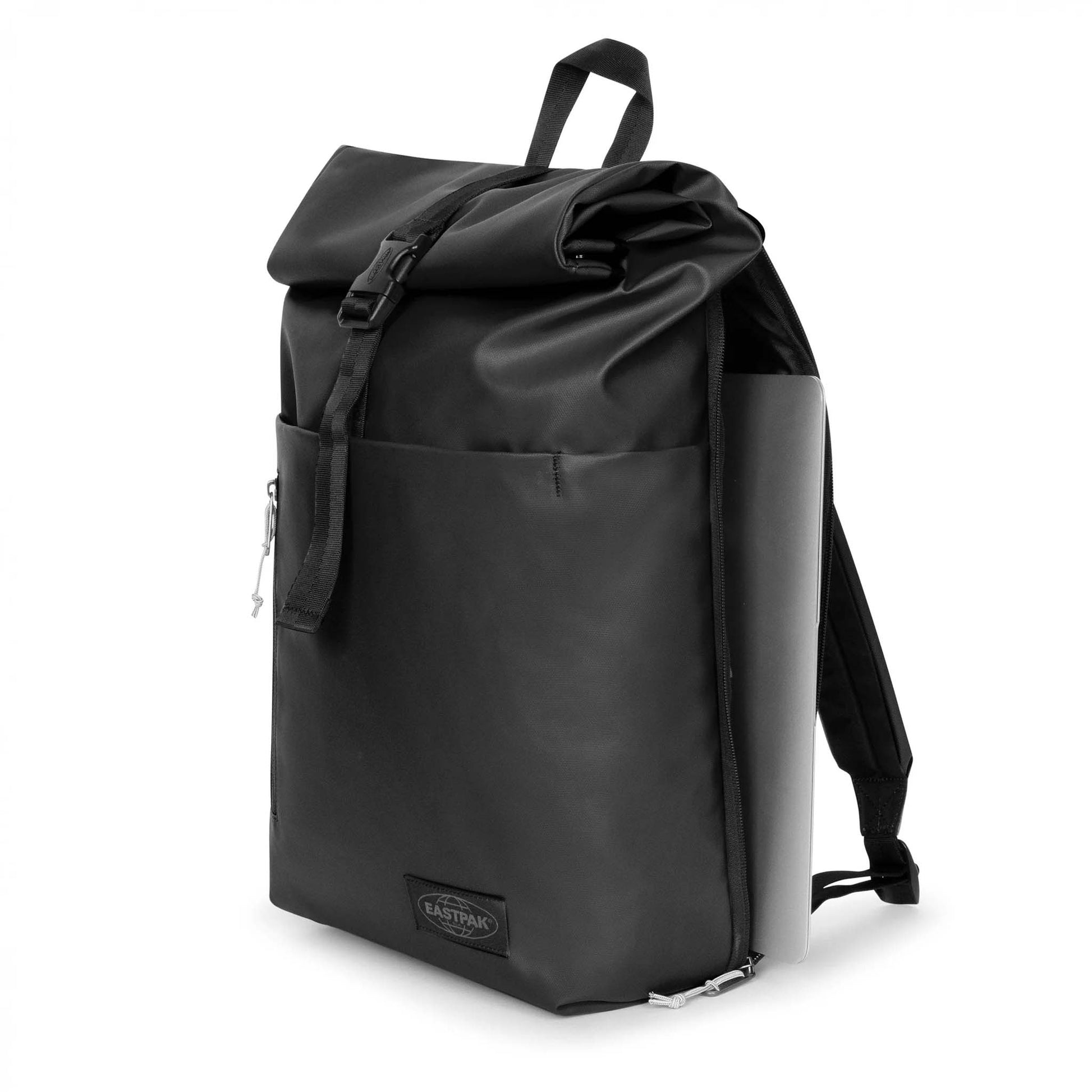 Eastpak Backpacks Tarp Black2 Eastpak Up Roll Backpack - Tarp Black2