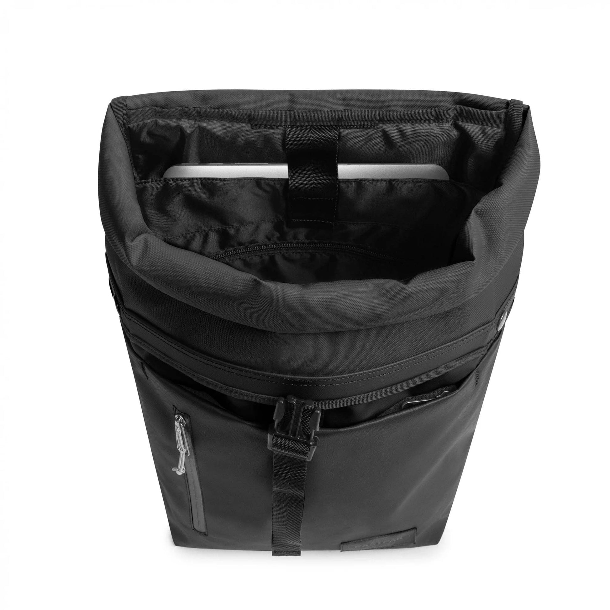 Eastpak Backpacks Tarp Black2 Eastpak Up Roll Backpack - Tarp Black2
