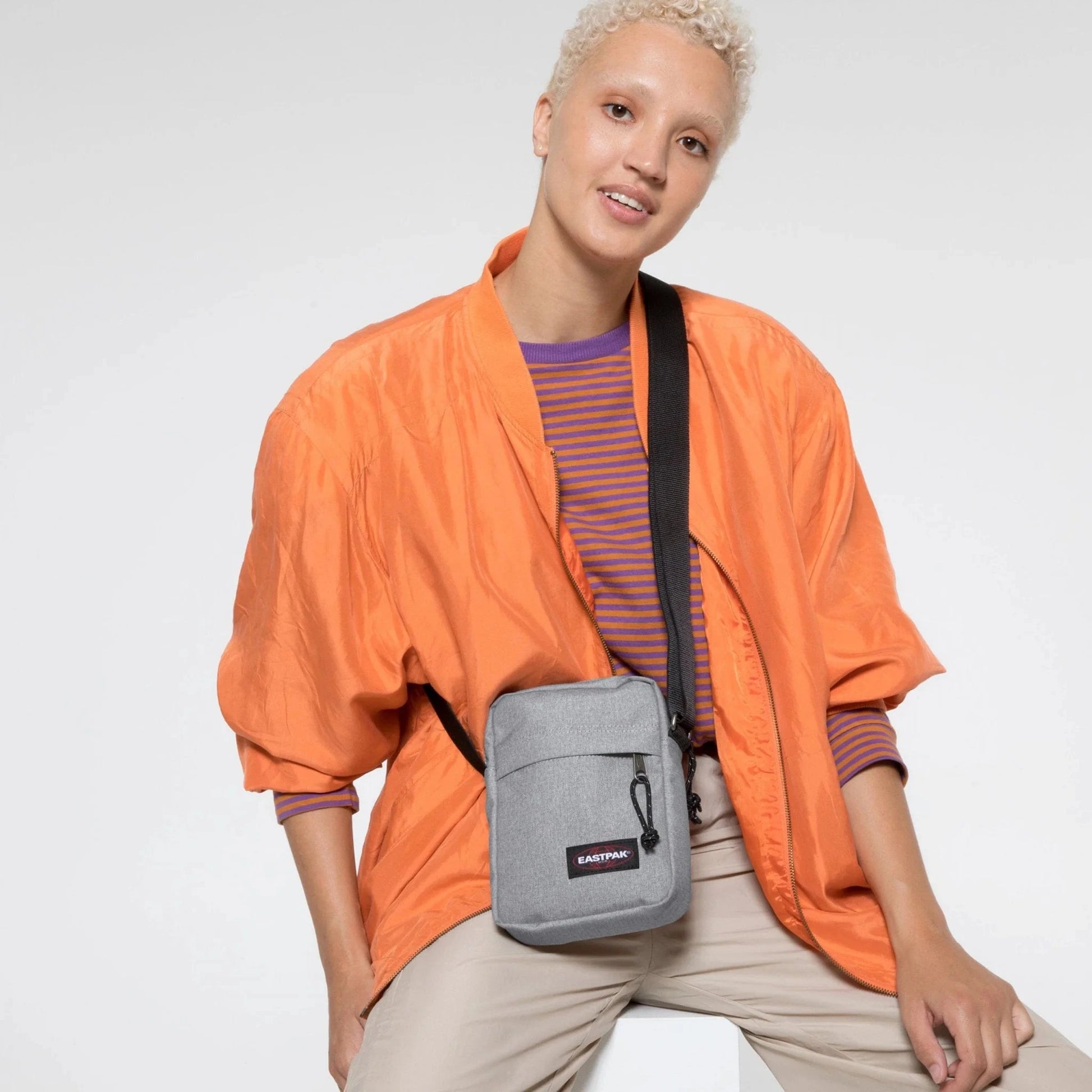 Eastpak Cross-Body Bag Wine Burgundy Eastpak The One - Wine Burgundy