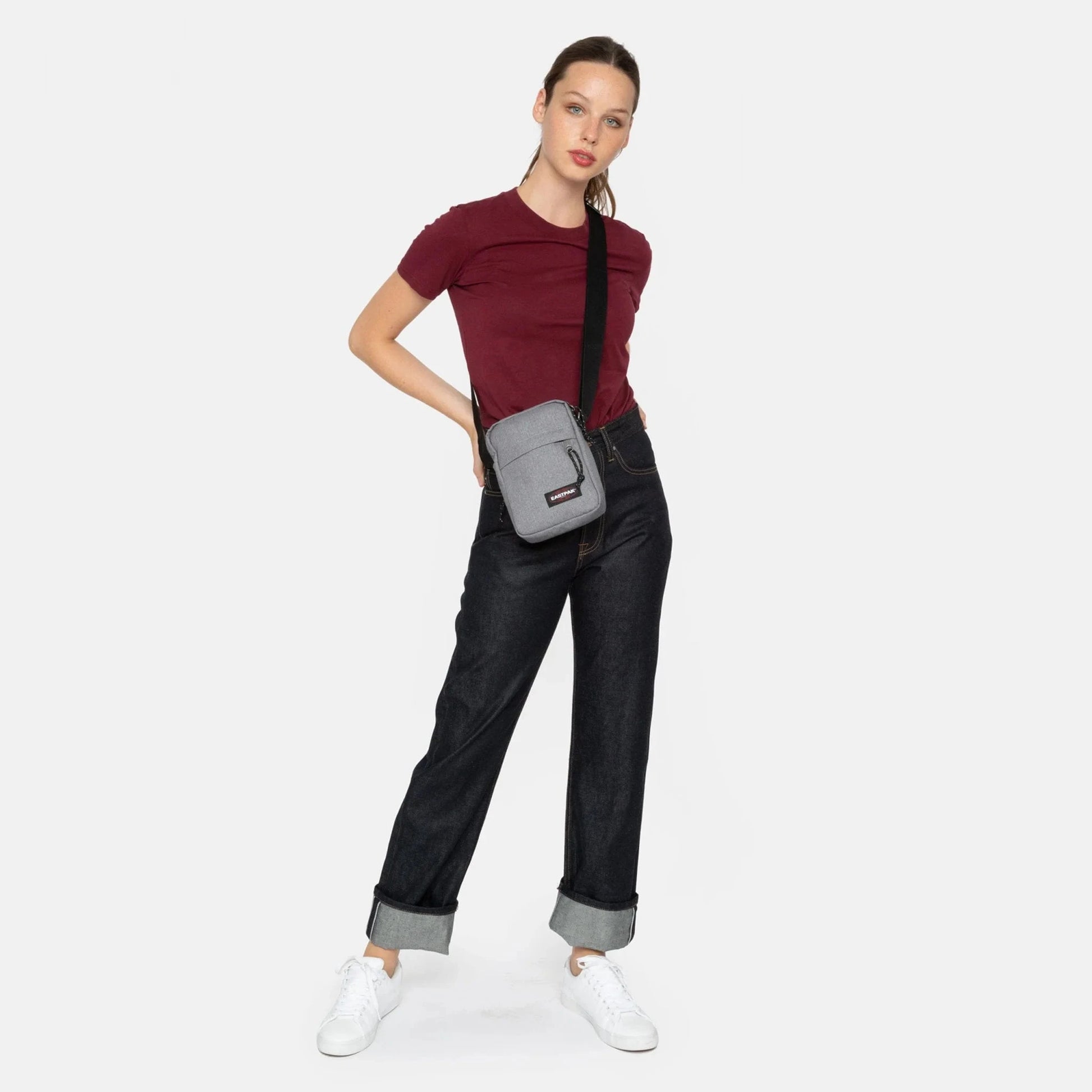 Eastpak Cross-Body Bag Wine Burgundy Eastpak The One - Wine Burgundy