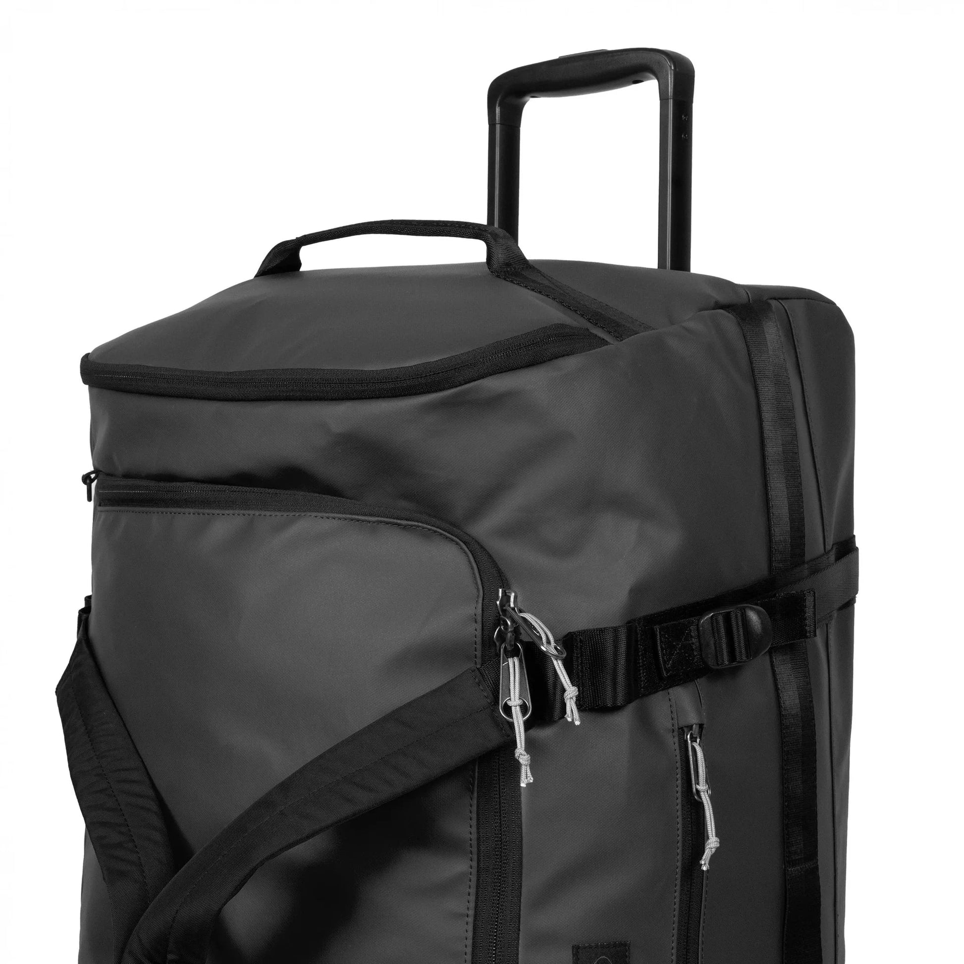 Eastpak Duffles Tarp Black2 Eastpak Duffel Pack Wheel M - Tarp Black2