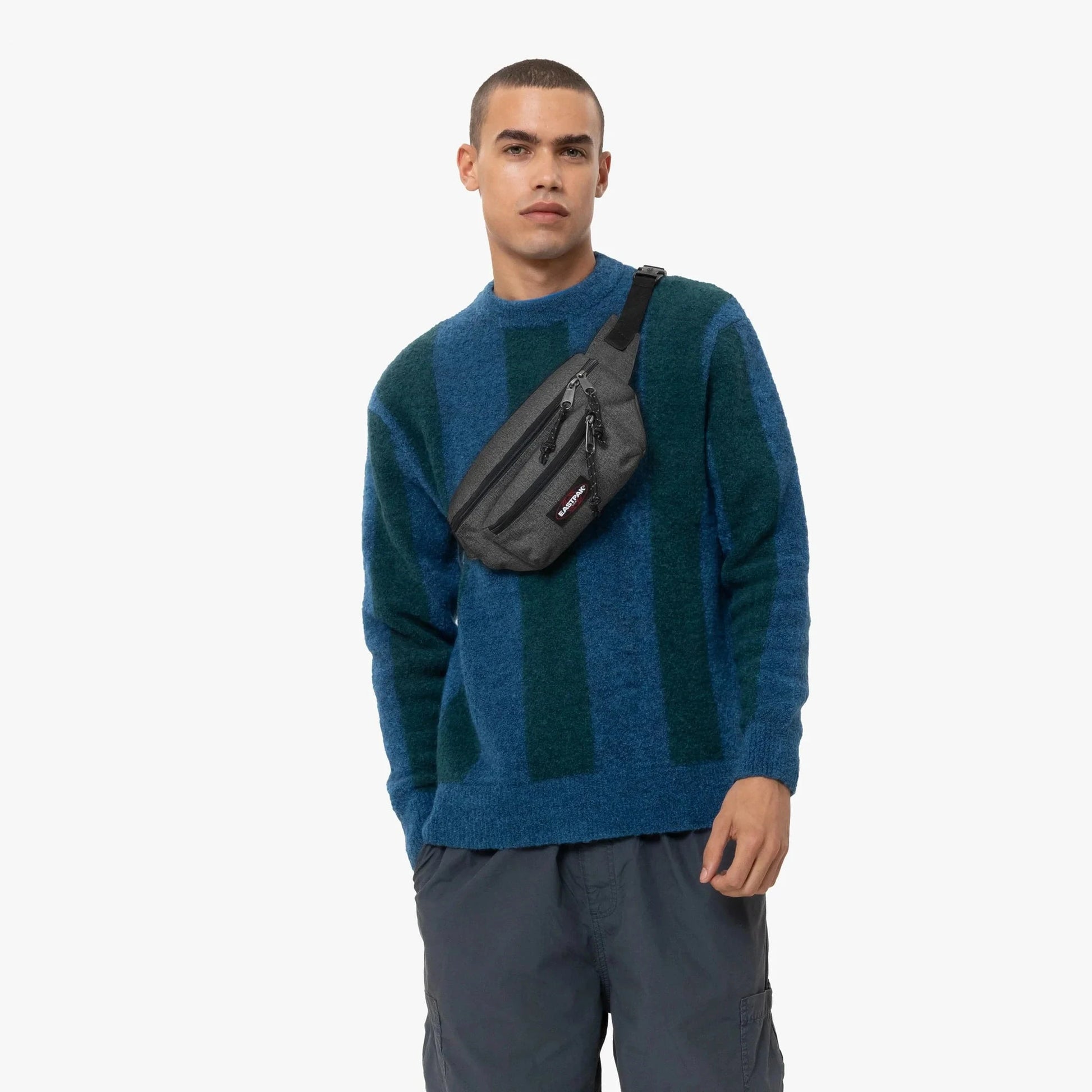 Eastpak Waist Pouches Black Denim Eastpak Doggy Bag - Black Denim