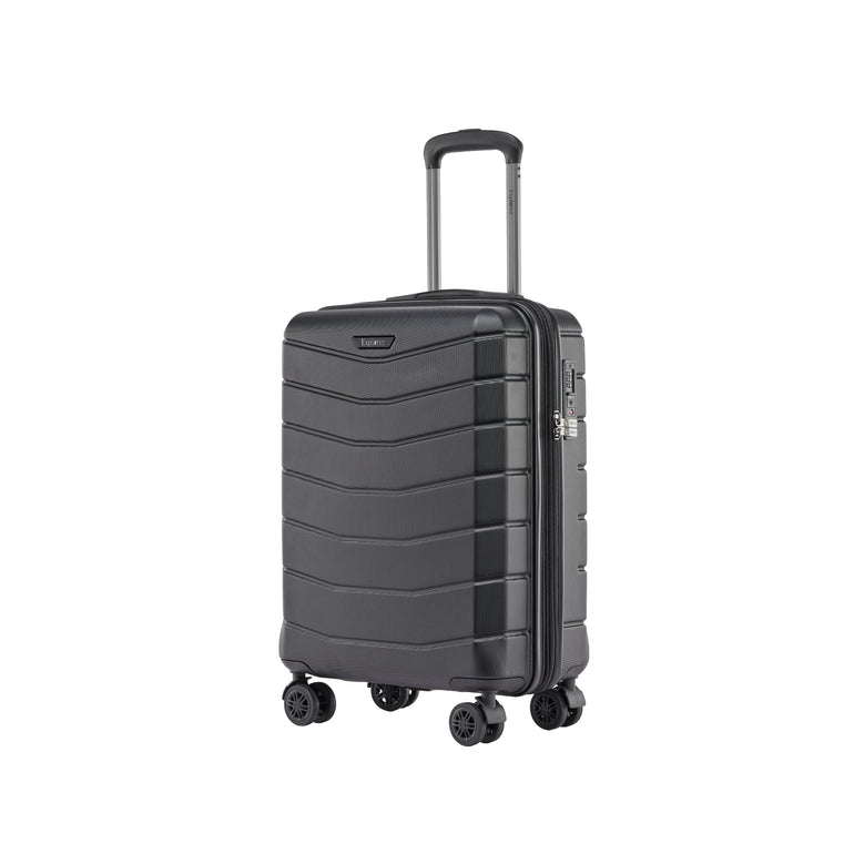 Explorer Luggage Black Explorer Flex Expandable Carry-On Luggage