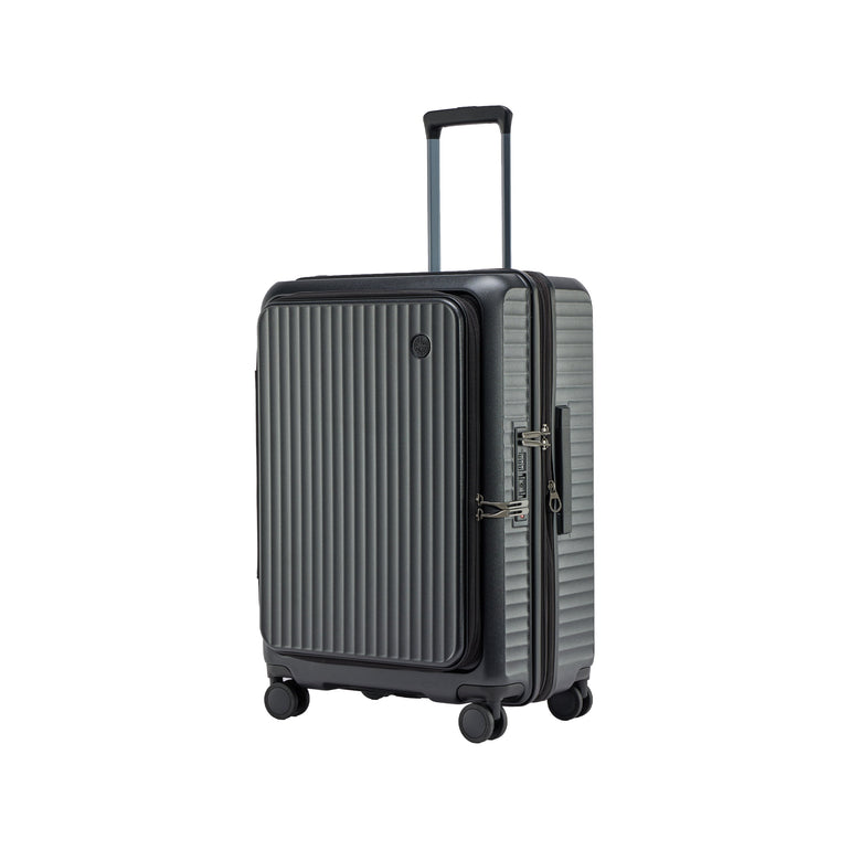Explorer Luggage Black Explorer Terra Expandable Carry-On Luggage