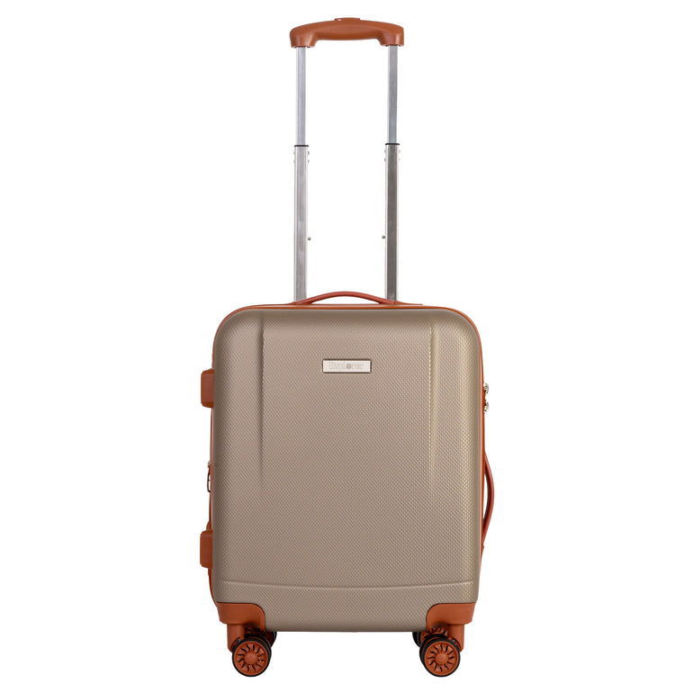 Explorer Luggage Champagne Explorer First Class Carry-On Luggage