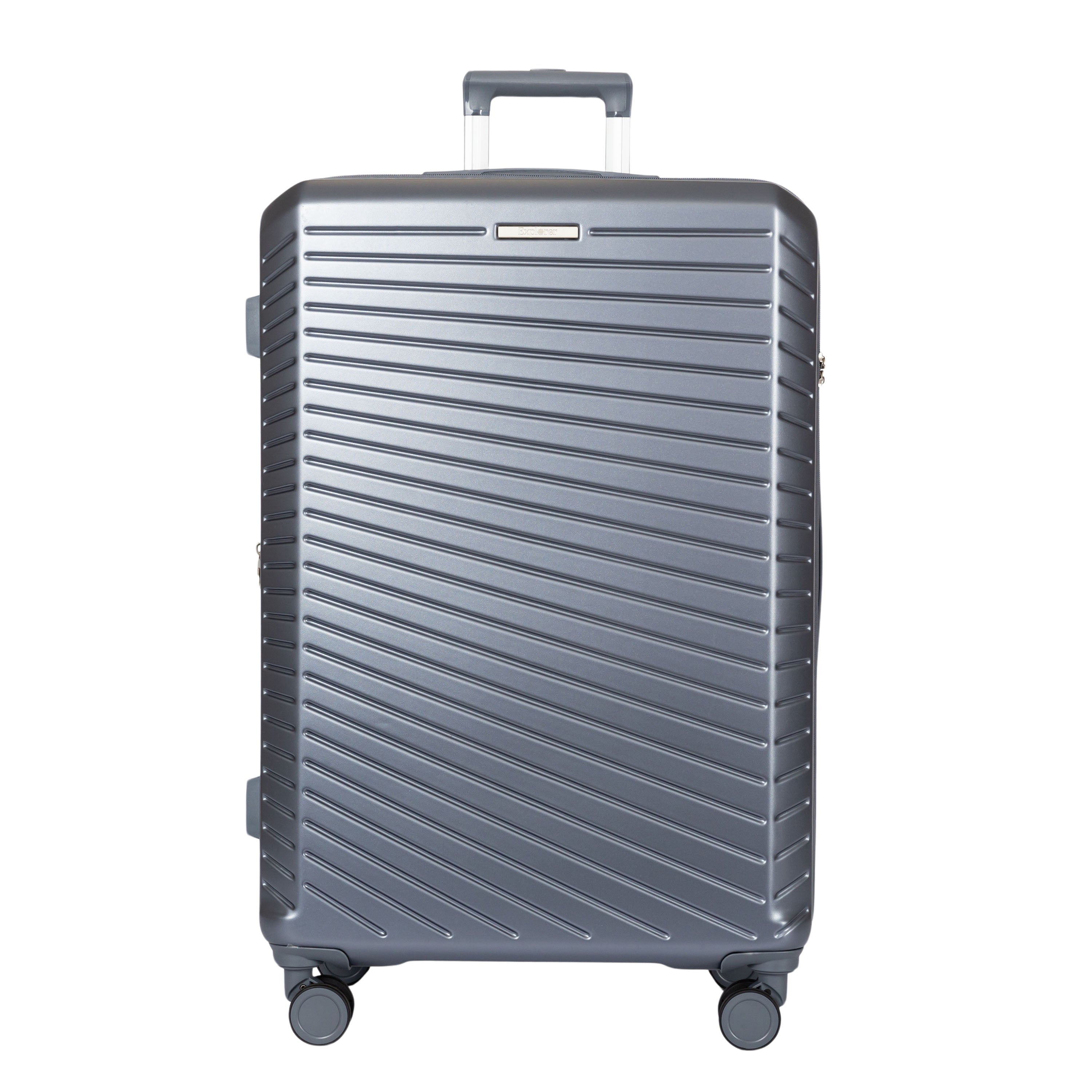 Explorer Luggage Charcoal Explorer Passport Anti-Theft Expandable Large Luggage