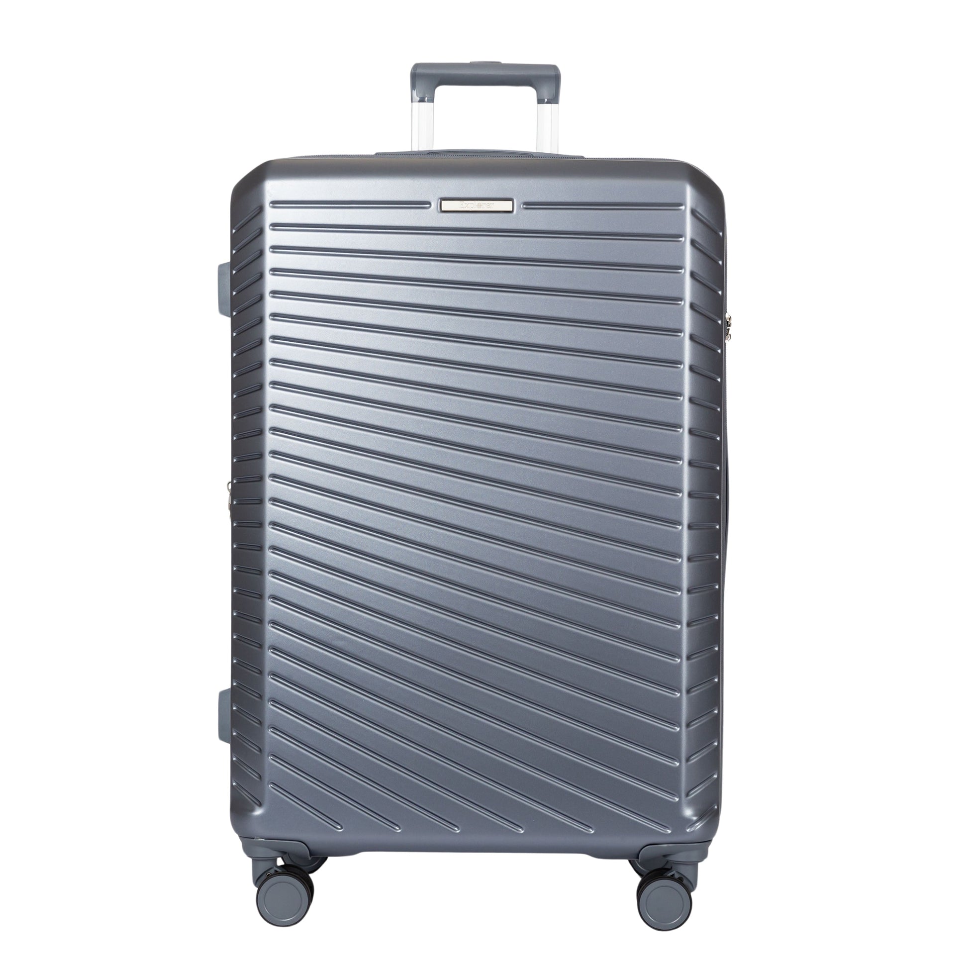 Explorer Luggage Charcoal Explorer Passport Anti-Theft Expandable Large Luggage