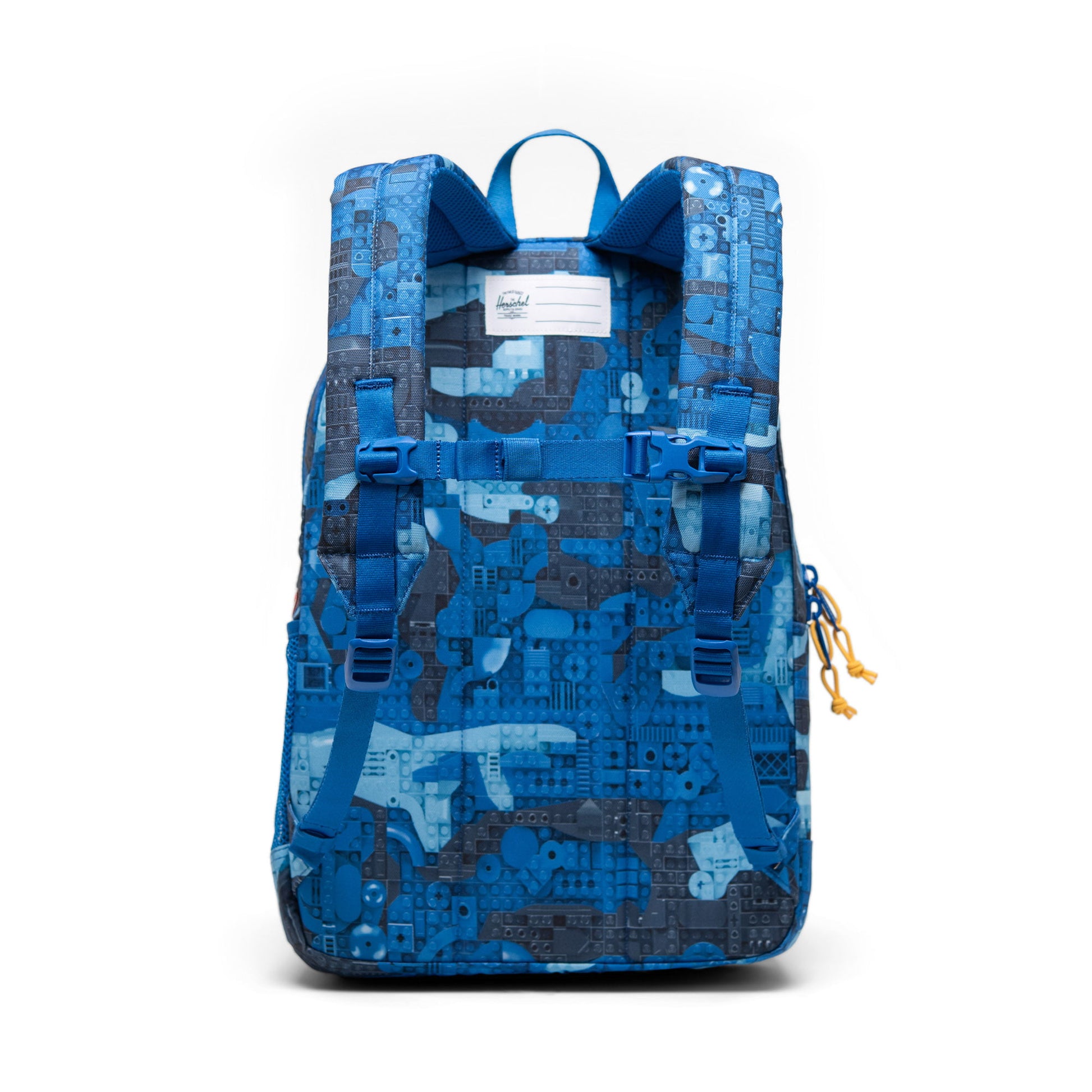 Herschel Backpacks Abstract Bricks Blue Herschel LEGO Herschel Heritage Youth Backpack - Abstract Bricks Blue