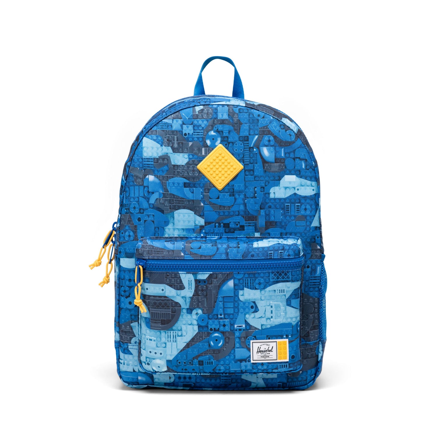Herschel Backpacks Abstract Bricks Blue Herschel LEGO Herschel Heritage Youth Backpack - Abstract Bricks Blue